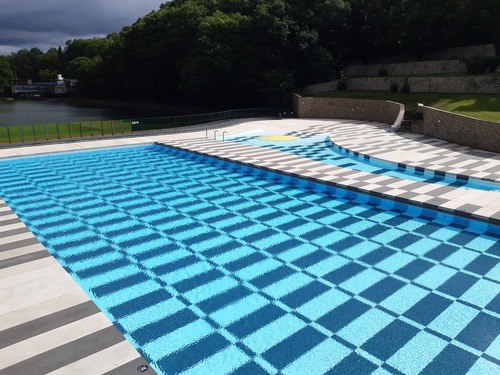 les stagiaires sauveteurs au centre de délassement de Loverva